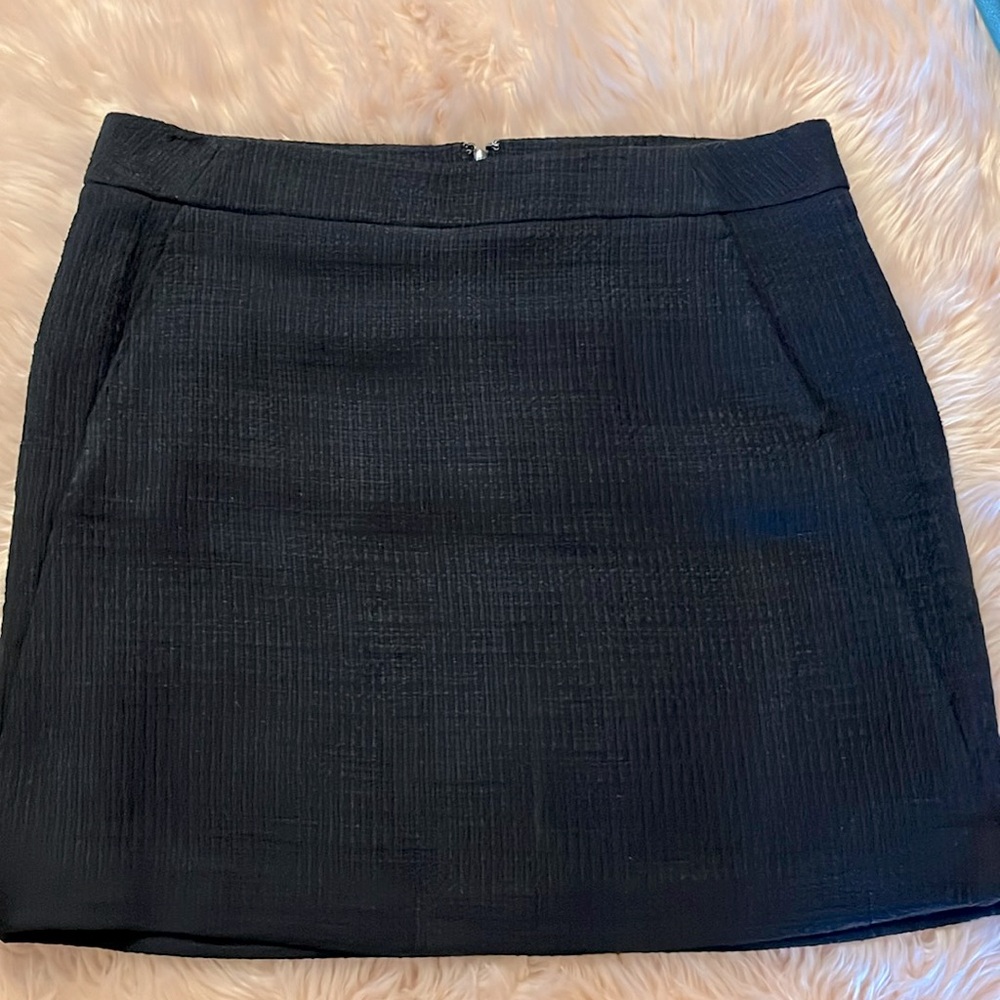 Midnight blue Loft Mini skirt